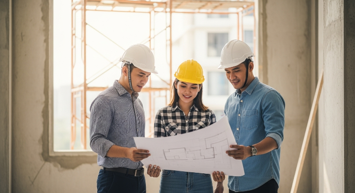 A good interior designer coordinates closely with contractors throughout your renovation project