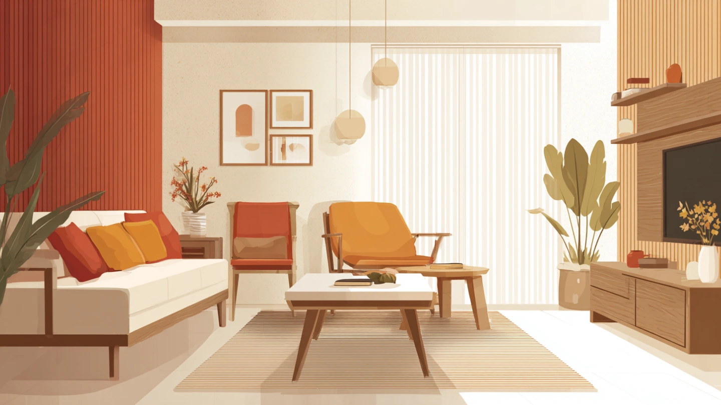 Infographic guide to choosing a living room feature wall material for Malaysian homes Infographic guide to choosing a living room feature wall material for Malaysian homes